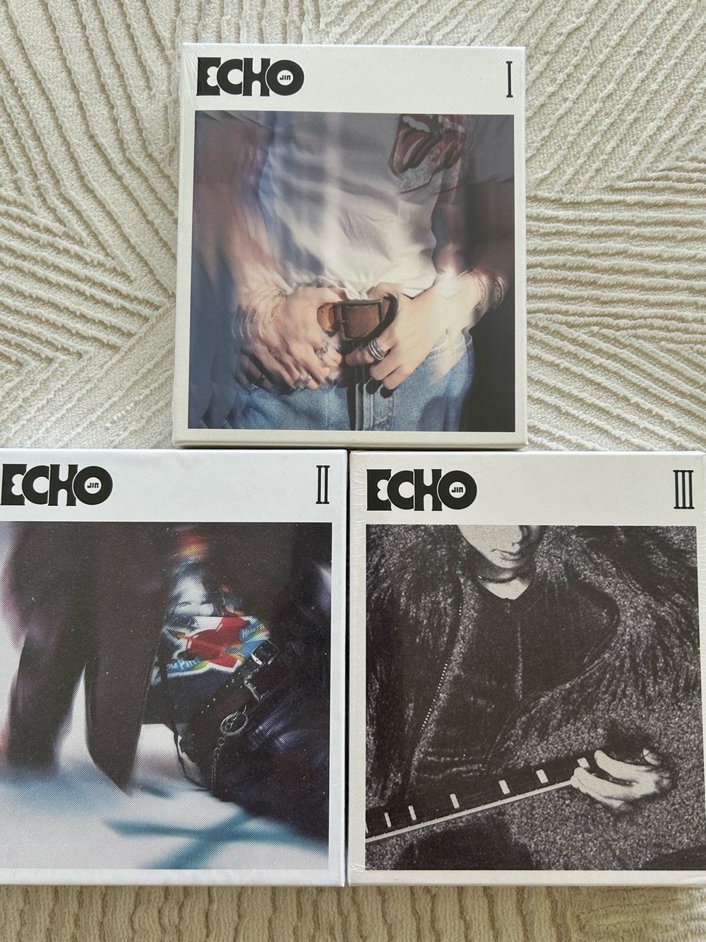 Echo by JIN of BTS Three-Pack Box Set